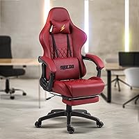 BAYBEE Drogo Multi-Purpose Ergonomic Gaming Chair with 7 Way Adjustable Seat, Head & USB Massager, PU Leather Lumbar...