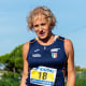 Valentina Petrillo of Italy poses after competing in 100m T12 during the Italian Paralympic Athletics at Stadio Armando Picchi in Jesolo, Italy. 