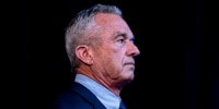 Robert F. Kennedy Jr. at a campaign stop in Brooklyn, N.Y.