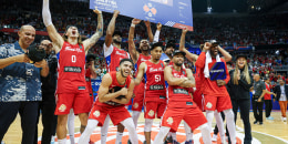 Puerto Rico's basketball players.