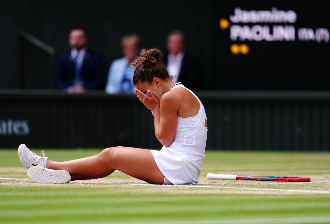 Jasmine Paolini lost her second consecutive grand slam final.