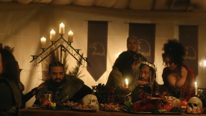 Future and Drake Travel Back to Medieval Times in New Video for “Wait for U”: Watch