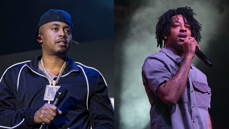 Nas and 21 Savage Release New Song “One Mic, One Gun”