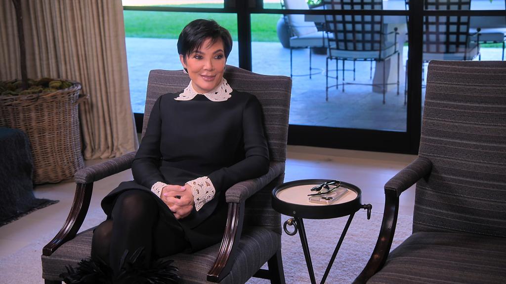 Kris Jenner on "The Kardashians."