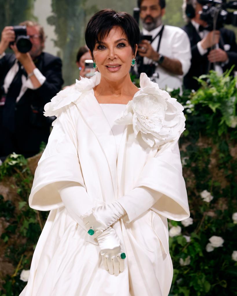 Kris Jenner at the 2024 Met Gala.