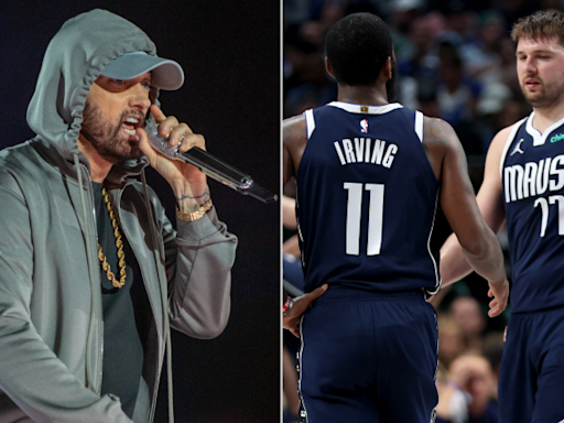 Kyrie and Luka Eminem song, explained: Why rapper released bonus track named after Mavericks duo | Sporting News