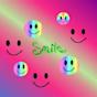 Glitter Smiley-Face Wallpaper Landscape