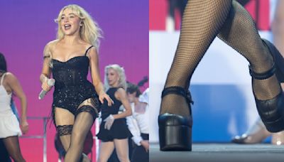 Sabrina Carpenter Takes Black Platforms to San Fransisco for Outside Lands Festival