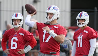 Bills teammates impressed with Josh Allen in overdrive at practice