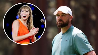 Travis Kelce Reacts to Fan s Taylor Swift Diss During Golf Tournament