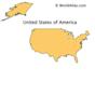United States of America World Atlas