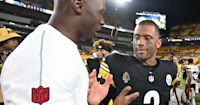 DeMeco Ryans reacts to Texans win over the Pittsburgh Steelers