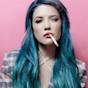 Halsey Blue Hair