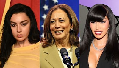 Cardi B, Charli XCX, Barbra Streisand, More Celebs Endorse Kamala Harris for President