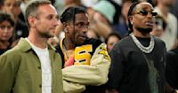 Grammy nominated rapper Travis Scott dons Sand Springs letterman jacket at Paris Olympics