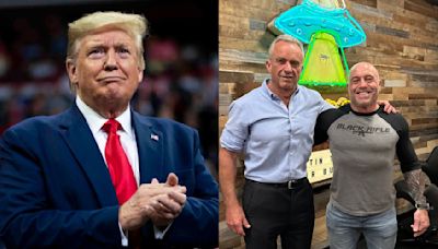 Donald Trump feuds with Joe Rogan after UFC commentator shows support for Robert F. Kennedy Jr.: How loudly he gets booed | BJPenn.com