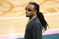 Quavo performing free concert at Urban Outfitters in Athens