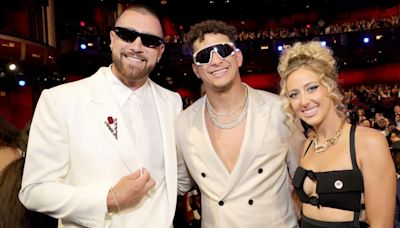 Travis Kelce Sees Taylor Swift Show With Patrick and Brittany Mahomes