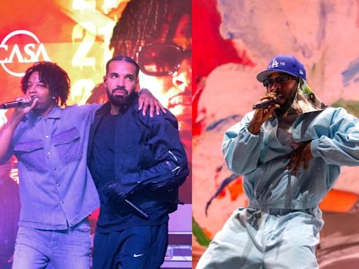 21 Savage Is Not Dissing Kendrick Lamar on New Drake Collab, Management Says