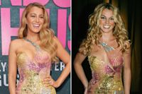 Blake Lively wore Britney Spears 2002 Versace dress at movie premiere