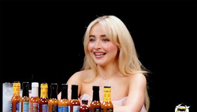 Sabrina Carpenter Addresses Complaints About Her ‘Espresso’ Lyrics While Trying Not to Scream on ‘Hot Ones’