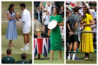 Kate Middleton s Classic Shoes and Dresses at Wimbledon PHOTOS