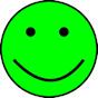 Green Smiley-Face PPT Icon