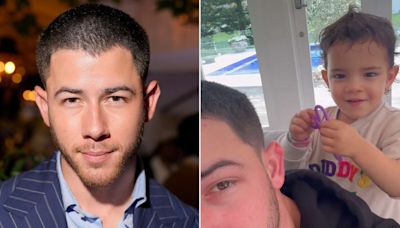 Nick Jonas Shares Sweet Clip of Daughter Malti Pretending to Cut His Hair amid Family Time: ‘Lately’