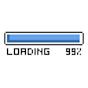 Loading Bar 99 Percent