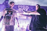 Machine Gun Kelly Reveals He Lost $50,000 on the Blackjack Table in Las Vegas as He Performs with Jelly Roll