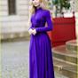 Sabrina Carpenter Purple Dress