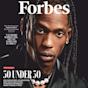 Kylie Jenner with Travis Scott Forbes Magazine