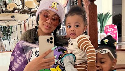 Pregnant Cardi B Shares Sweet Videos of Kids Kulture and Wave Looking All Grown Up