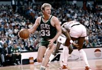 Larry Bird and the Boston Celtics raise Banner 15 to the rafters