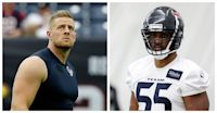 Will JJ Watt return to Texans? Danielle Hunter won t take his number.