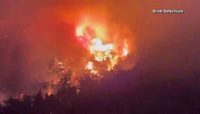 Lake Fire continues to burn in Santa Barbara County - KYMA