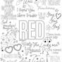 Taylor Swift Album Covers Coloring Pages