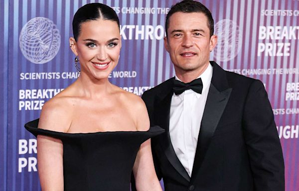 Katy Perry and Orlando Bloom Make Daredevil Leap Out of Helicopter - See the Video!