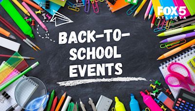 Back-to-school events and giveaways in metro Atlanta | 2024