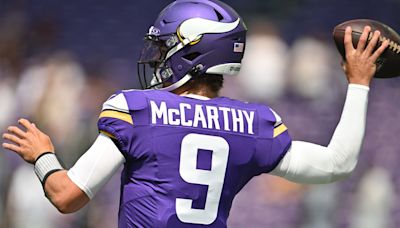 J.J. McCarthy had something change after his interception against the Raiders