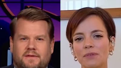 James Corden ‘hits back’ at Lily Allen over ‘tacky’ comment