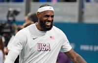 LeBron James In Disbelief Over New Video Of Steph Curry s Viral Olympic Shot