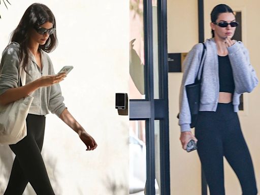 Kendall Jenner Copies Kaia Gerber s Exact Gym Outfit—Down to Her New It Sneakers