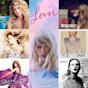 Taylor Swift Album Covers Collage