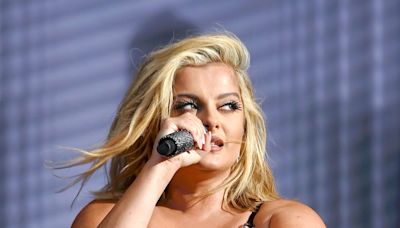 Bebe Rexha unloads on fan who attempted to throw something at her on stage