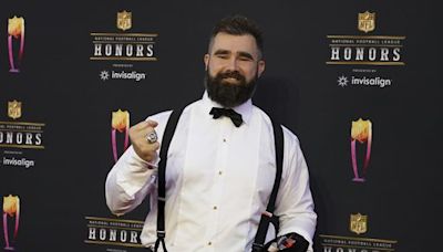 6-time All-Pro Jason Kelce is slimming down, embracing his TV role and enjoying life after football