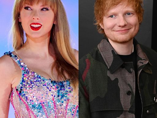 Taylor Swift and Ed Sheeran Wax Figures Revealed and Fans Weren t Ready For It - E! Online