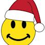 Free Clip Art of Smiley Face with Santa Hat