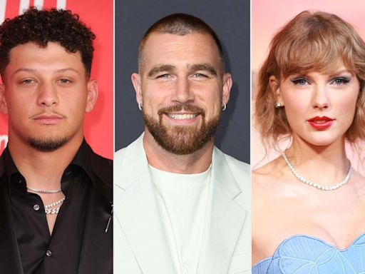 Patrick Mahomes Says Travis Kelce Grew Out His Hair Because of Taylor Swift