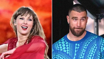 Travis Kelce Heads Backstage as Taylor Swift Sings Karma Is the Guy on the Chiefs During Amsterdam Show